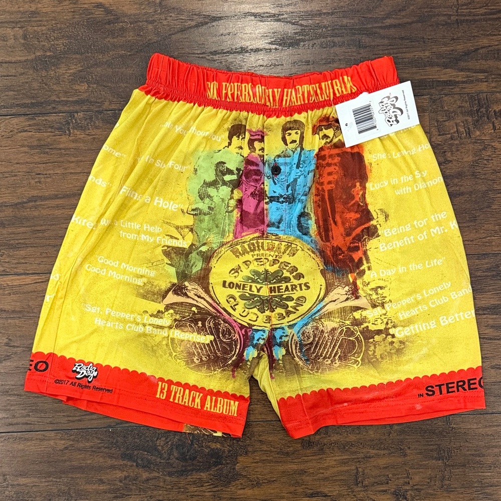 Sargent Peppers Lonely Hearts silky feeling boxer’s shorts